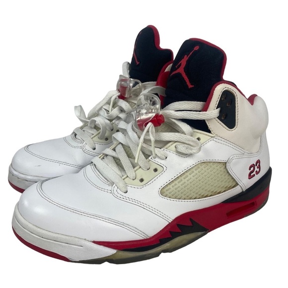 Jordan Other - 2013 Air Jordan 5 Retro Fire Red Sneakers Size 9.5 NO BOX